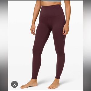 LULULEMON ALIGN™ SUPER-HIGH RISE PANT cassis 28